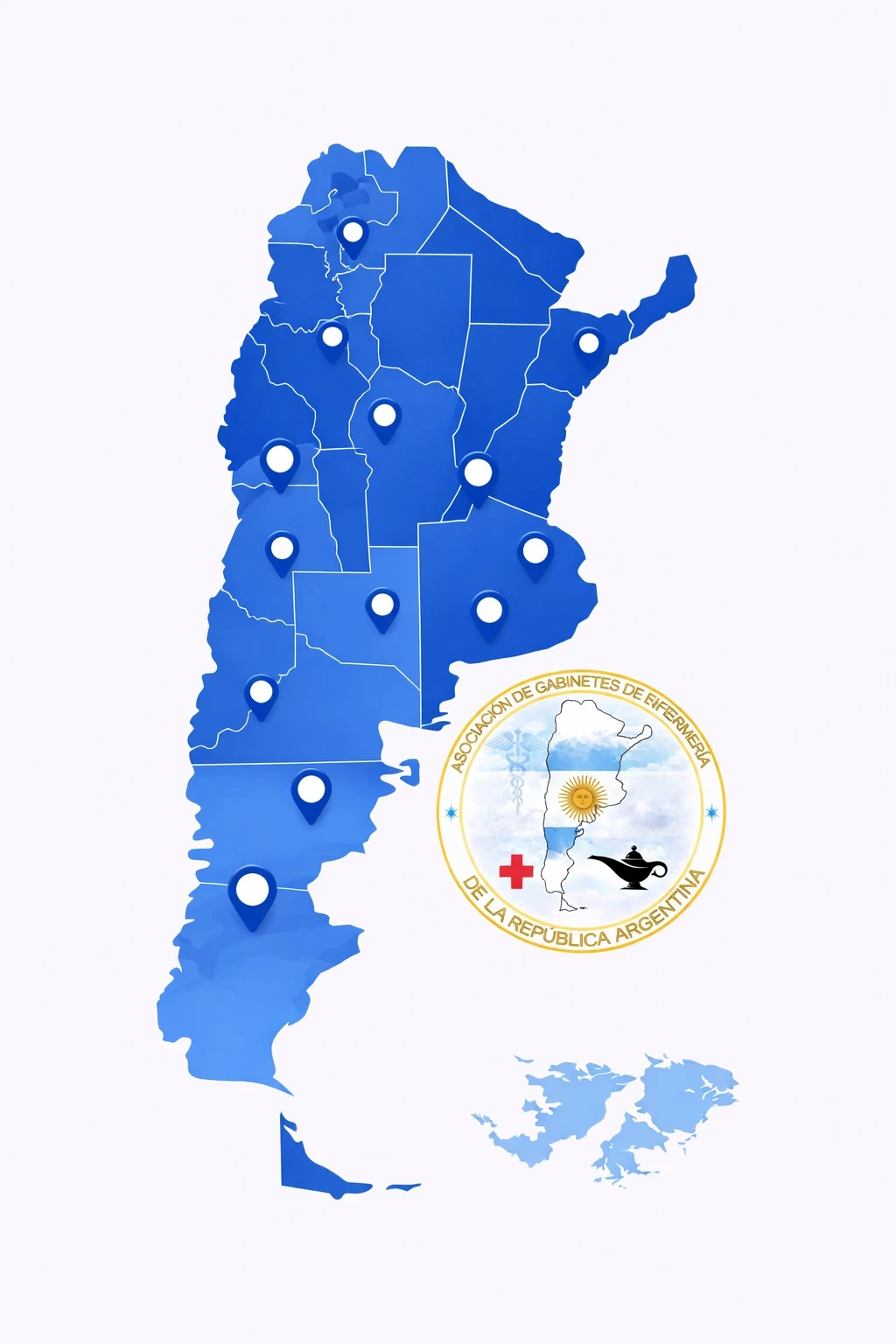 Mapa Argentina Red Nacional